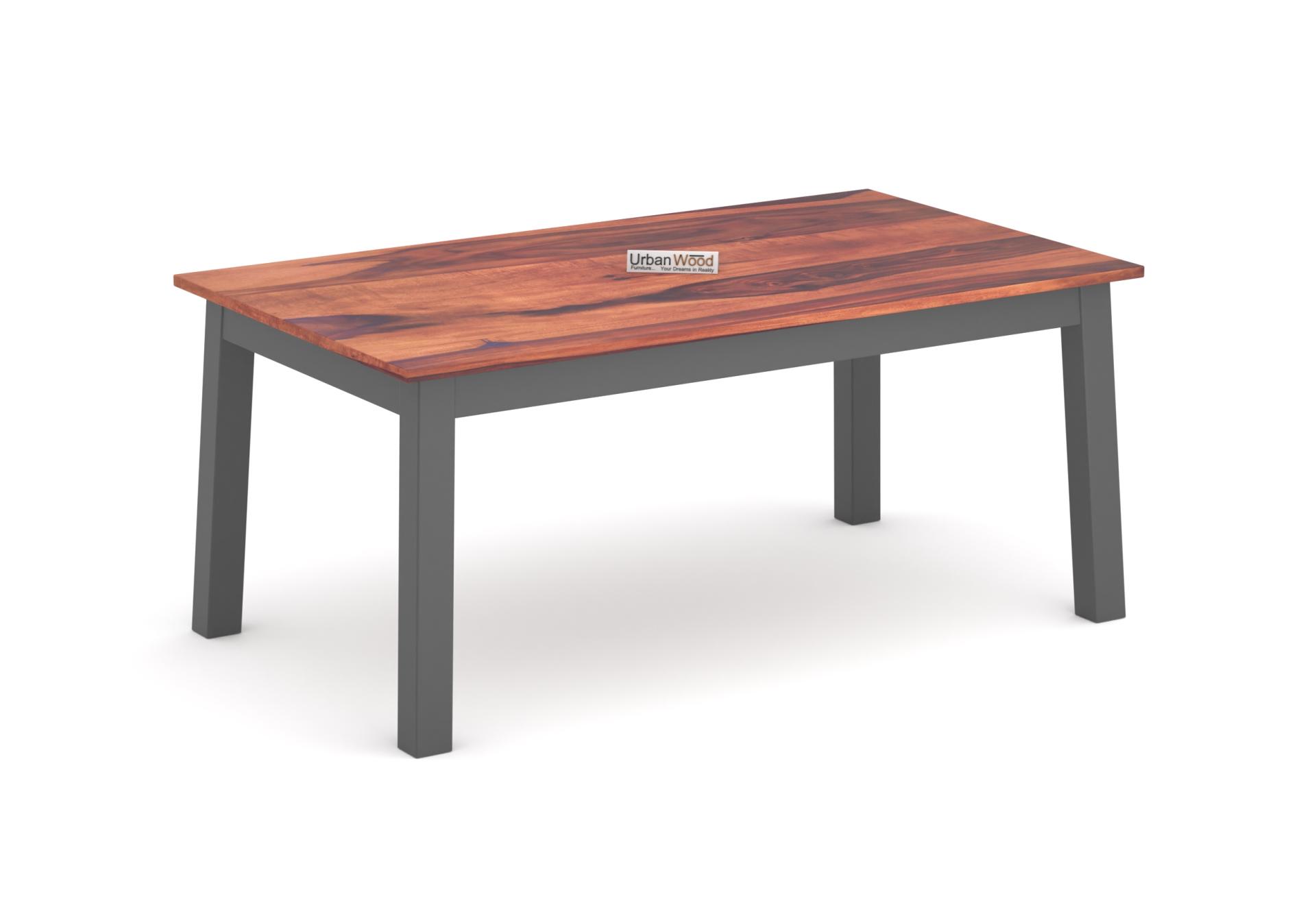 Buy Crispin 6Seater Dining Table Set (Teak Finish) Online in India